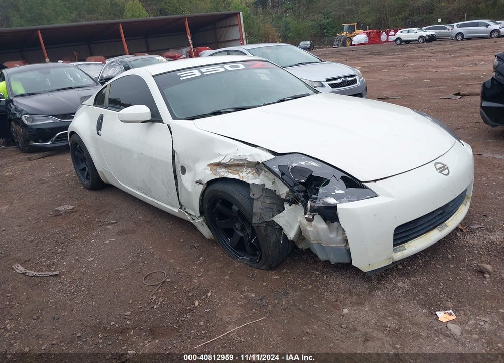 2004 NISSAN 350Z TOURING VIN: JN1AZ34D84M100938