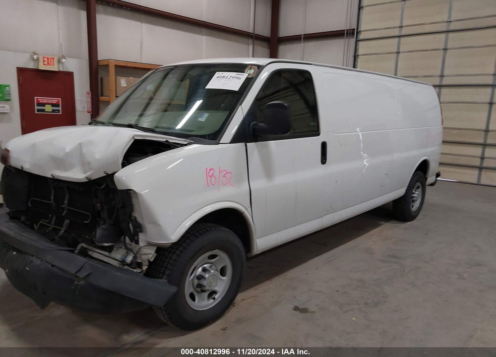 2014 CHEVROLET EXPRESS 2500 WORK VAN VIN: 1GCWGGCG3E1141573