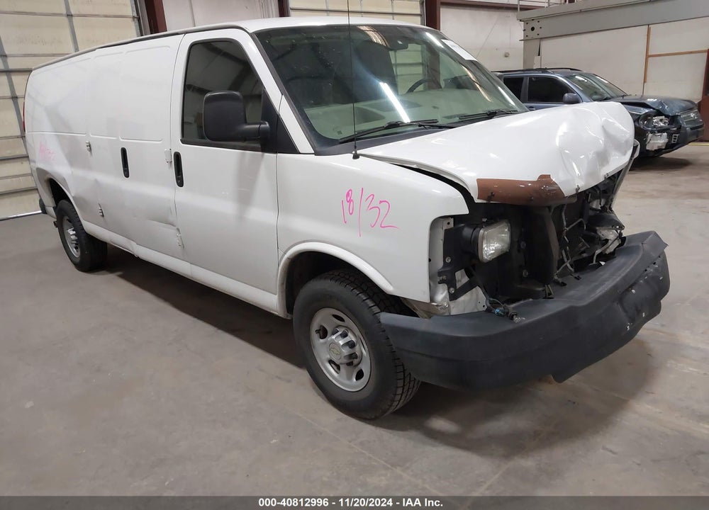 2014 CHEVROLET EXPRESS 2500 WORK VAN VIN: 1GCWGGCG3E1141573