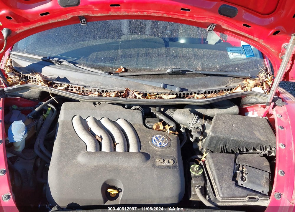 2002 VOLKSWAGEN NEW BEETLE GL VIN: 3VWBB21C22M427670