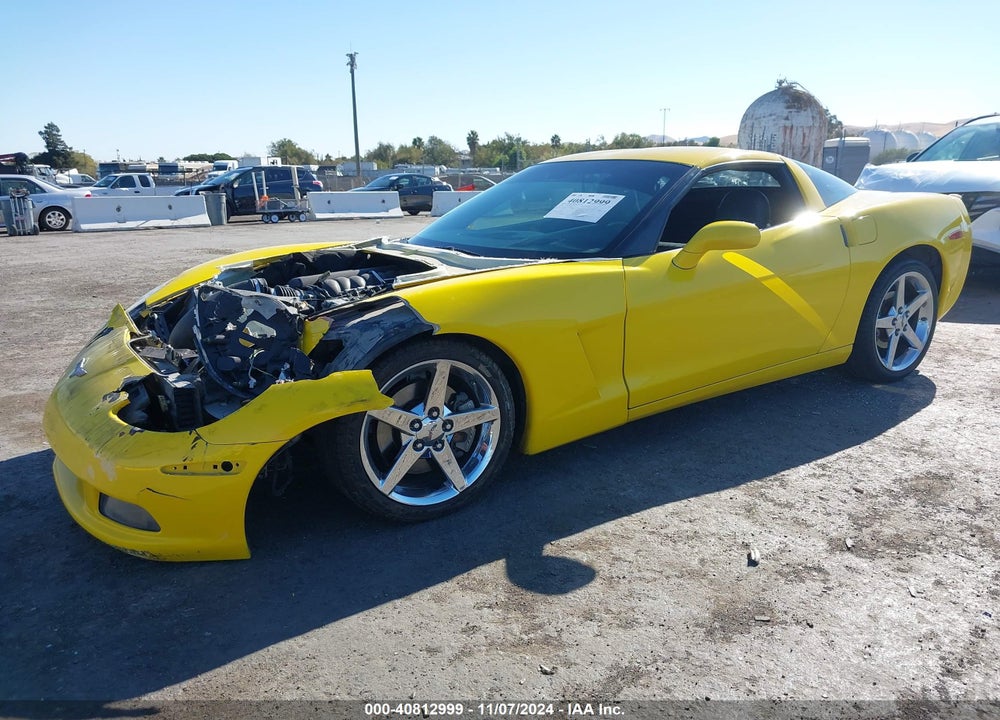2005 CHEVROLET CORVETTE VIN: 1G1YY24U855130776