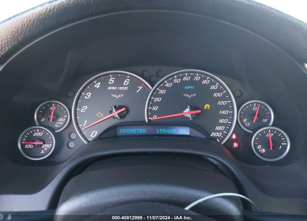 2005 CHEVROLET CORVETTE VIN: 1G1YY24U855130776