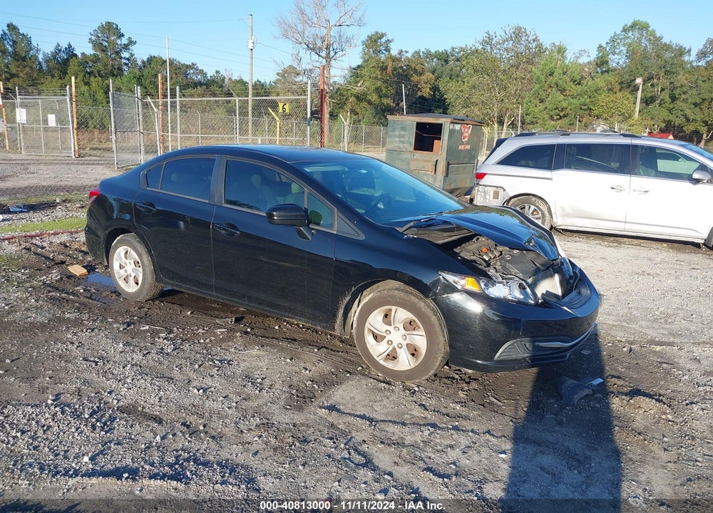 2014 HONDA CIVIC LX VIN: 2HGFB2F56EH533350