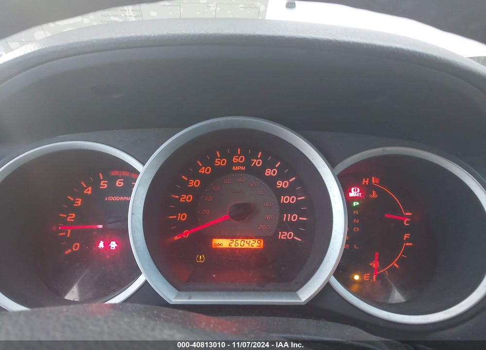 2008 TOYOTA TACOMA BASE V6 VIN: 5TEUU42NX8Z583193