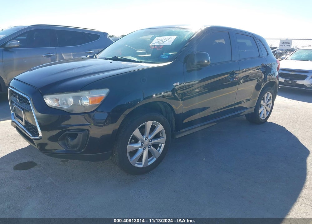 2014 MITSUBISHI OUTLANDER SPORT ES VIN: 4A4AP3AUXEE031567