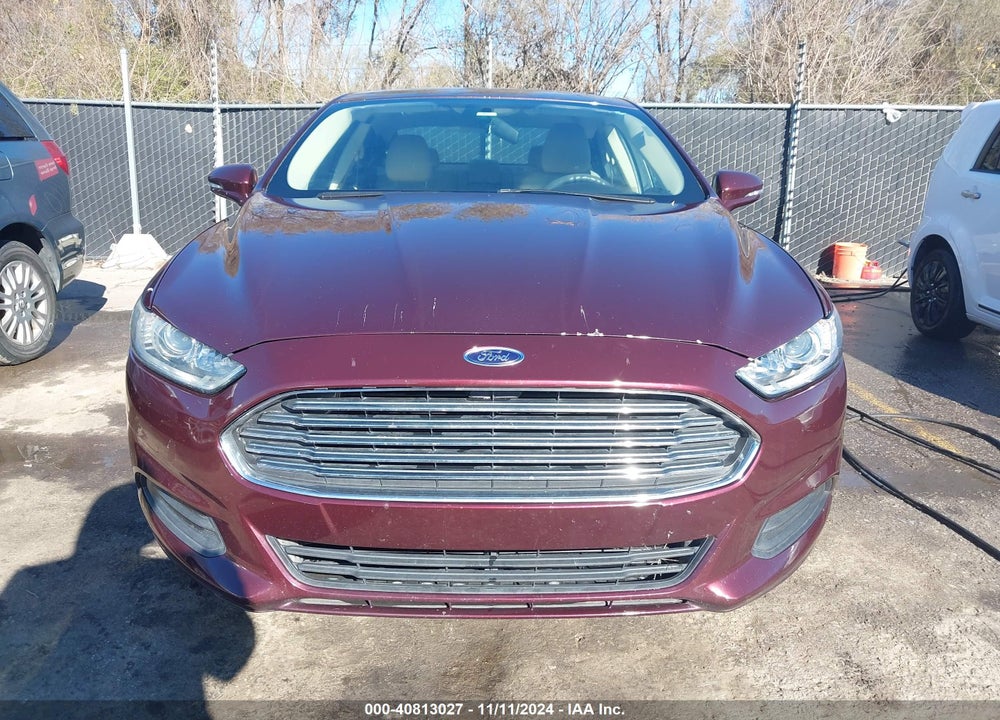 2013 FORD FUSION SE VIN: 3FA6P0H7XDR171745