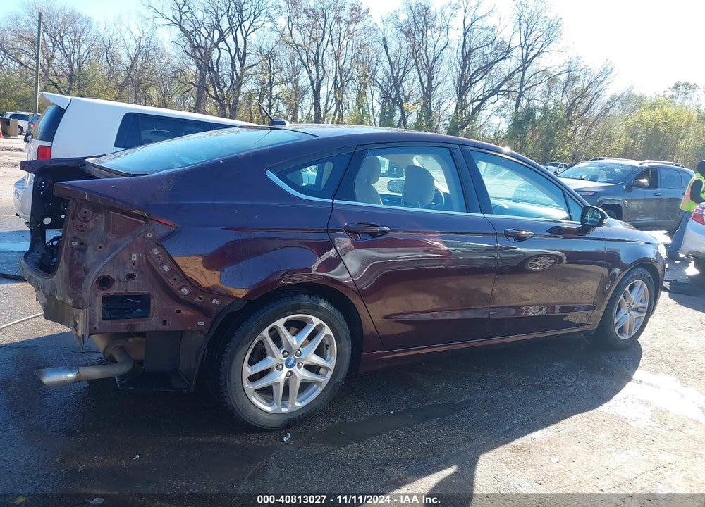2013 FORD FUSION SE VIN: 3FA6P0H7XDR171745