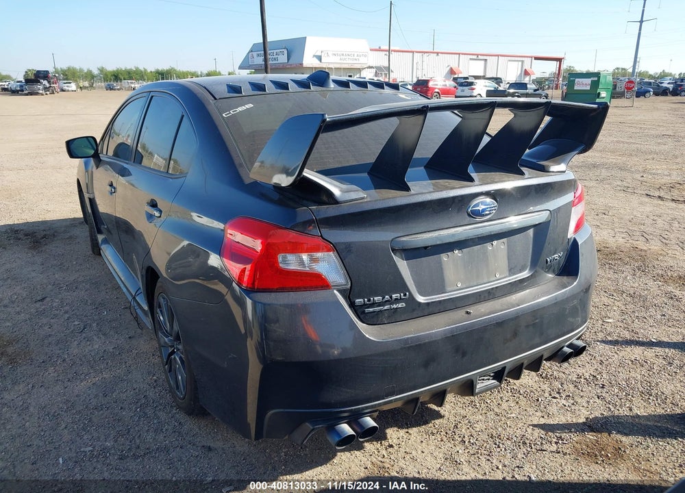 2015 SUBARU WRX VIN: JF1VA1A68F9834801