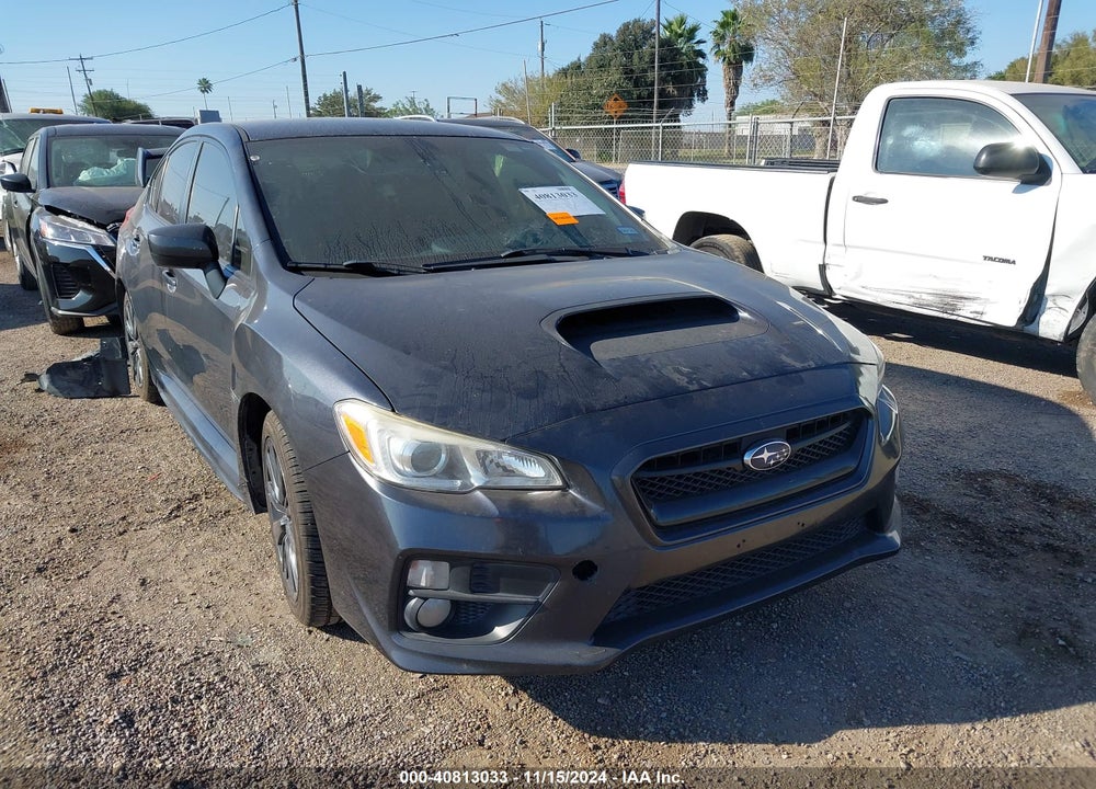 2015 SUBARU WRX VIN: JF1VA1A68F9834801