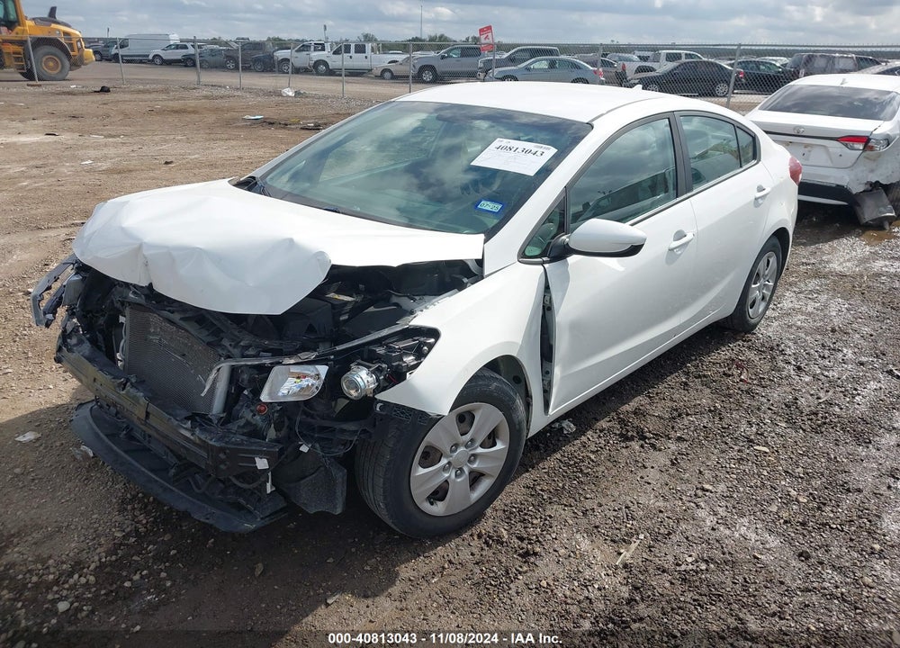 2017 KIA FORTE LX VIN: 3KPFK4A75HE056056
