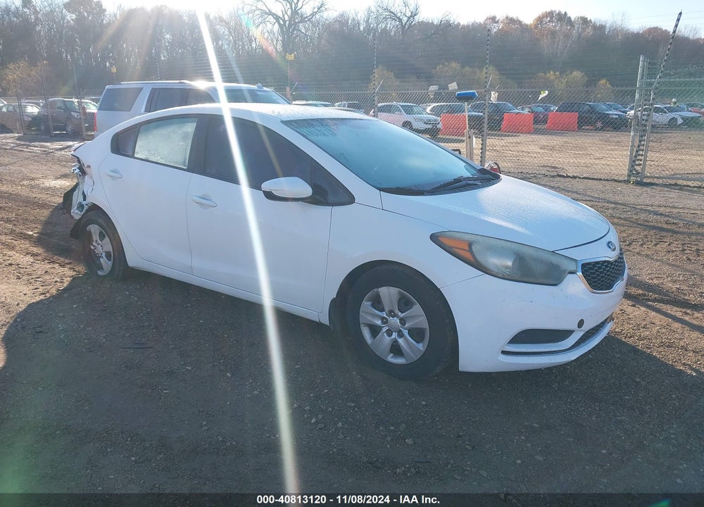 2016 KIA FORTE LX VIN: KNAFK4A6XG5611971