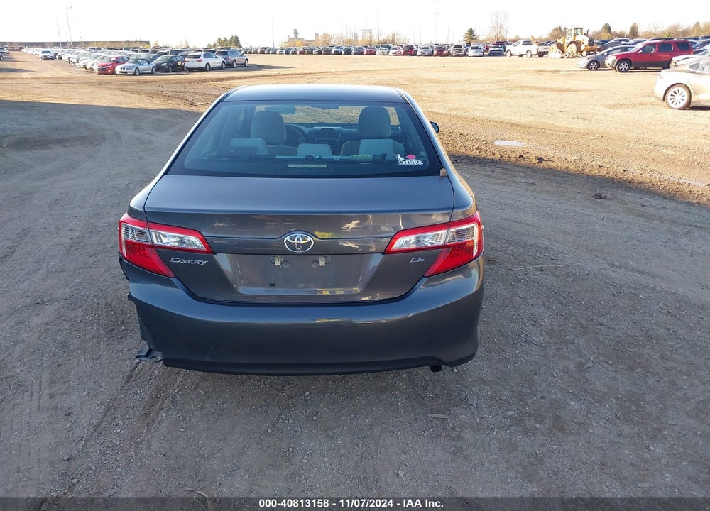 2013 TOYOTA CAMRY LE VIN: 4T1BF1FK0DU640077
