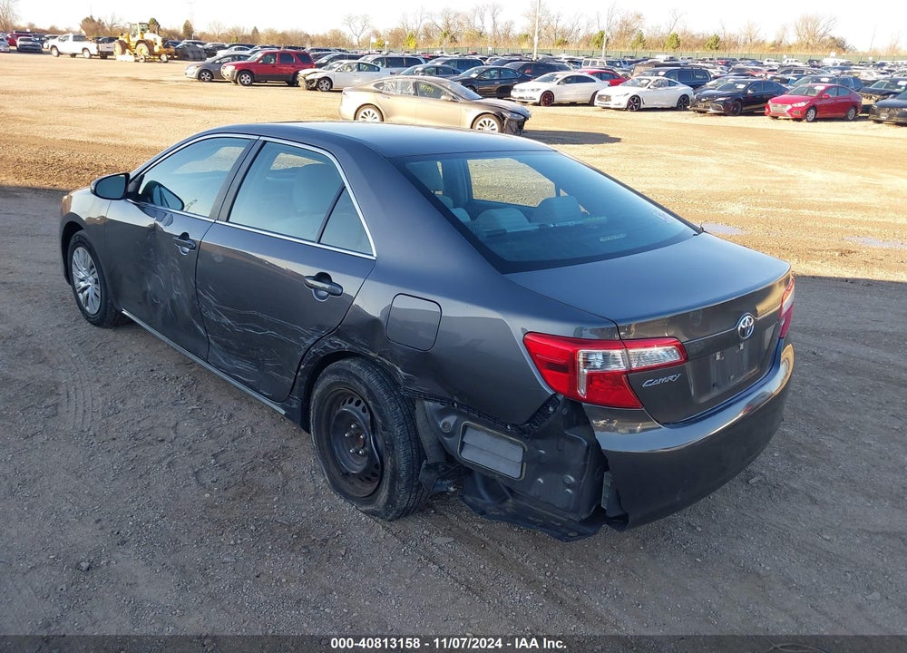 2013 TOYOTA CAMRY LE VIN: 4T1BF1FK0DU640077