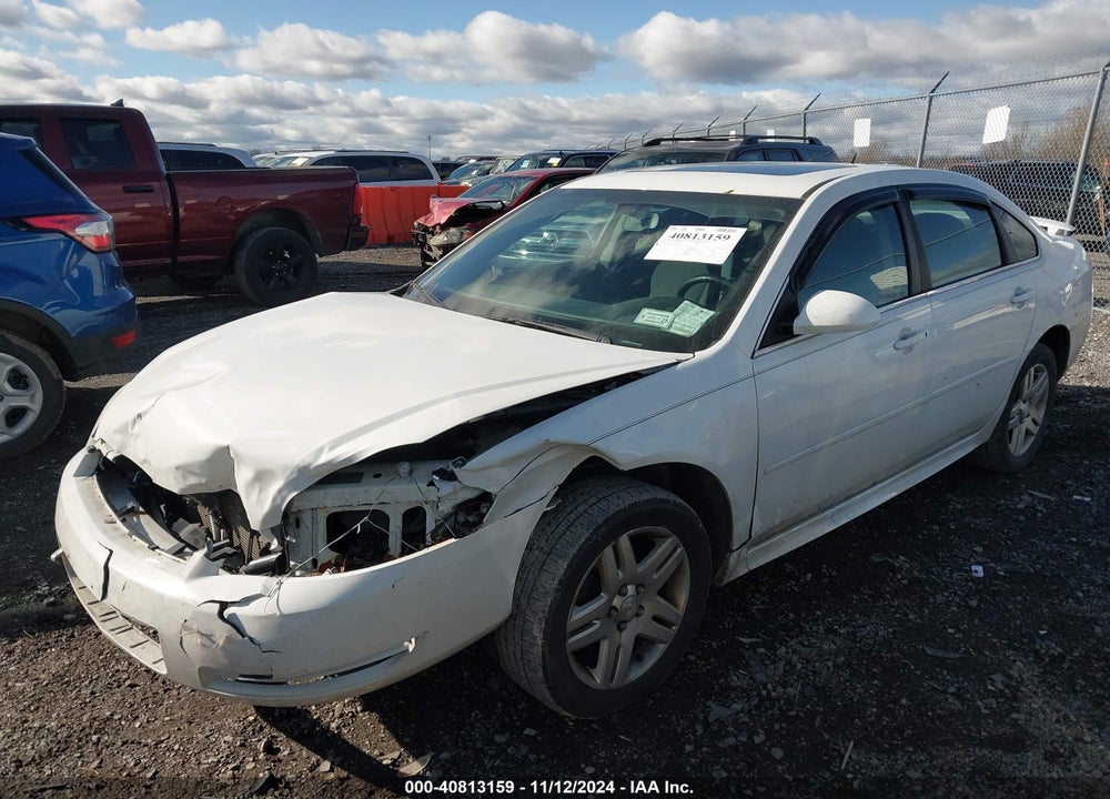 2012 CHEVROLET IMPALA LT VIN: 2G1WB5E34C1197972