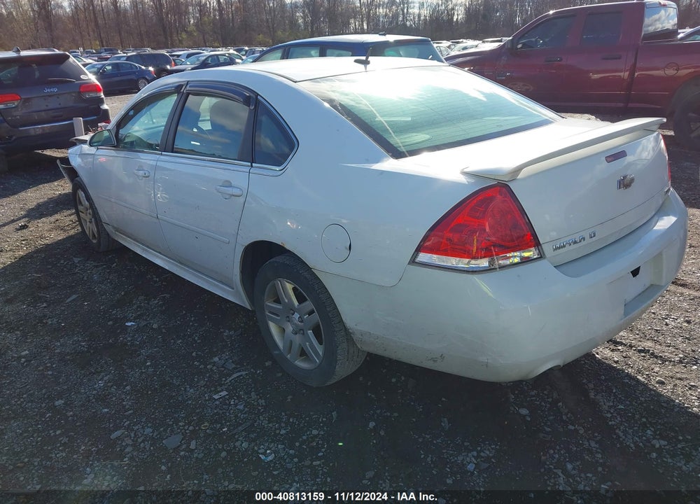 2012 CHEVROLET IMPALA LT VIN: 2G1WB5E34C1197972