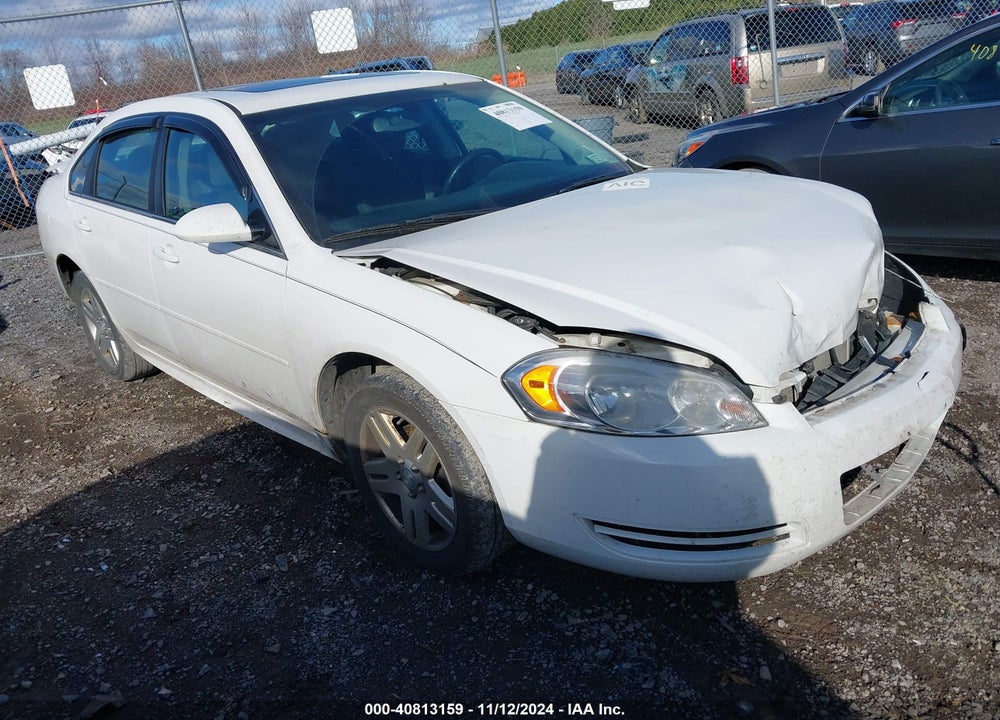 2012 CHEVROLET IMPALA LT VIN: 2G1WB5E34C1197972