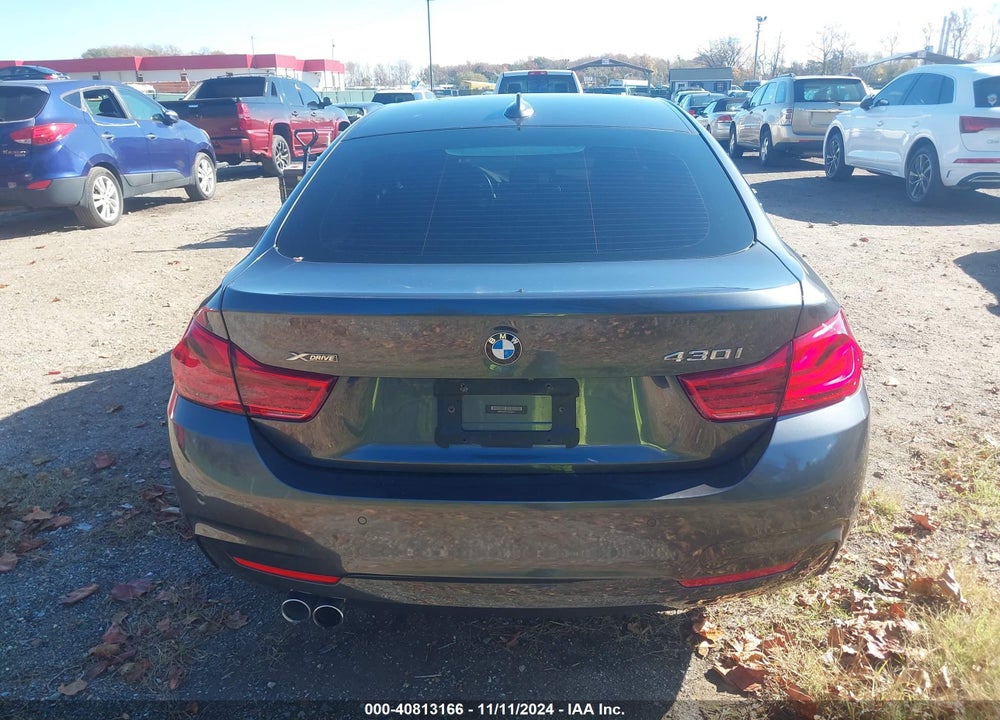 2018 BMW 430I GRAN COUPE XDRIVE VIN: WBA4J3C5XJBG96511
