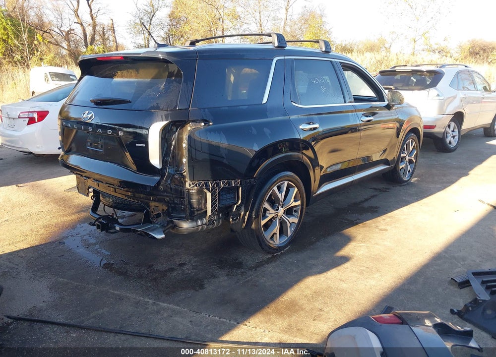 2022 HYUNDAI PALISADE SEL VIN: KM8R3DHE9NU389495