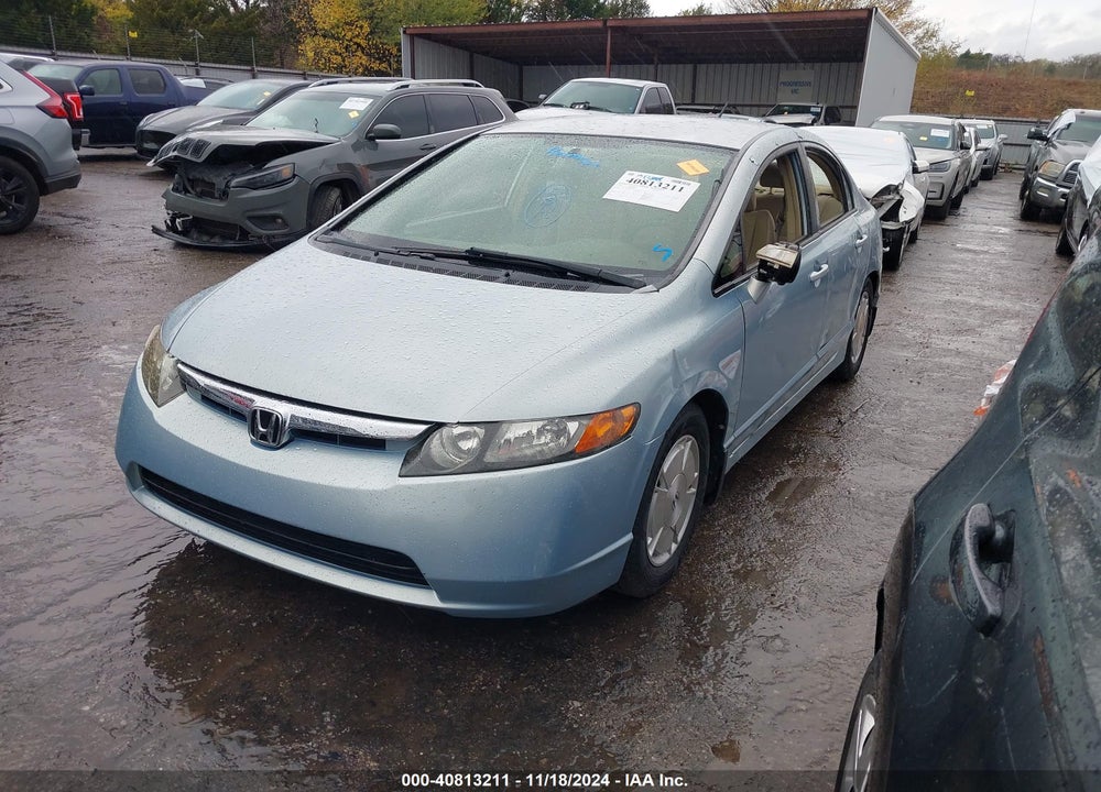 2006 HONDA CIVIC HYBRID VIN: JHMFA36226S028556