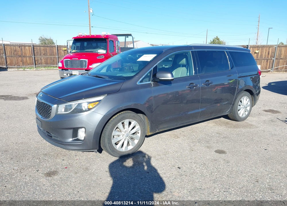 2016 KIA SEDONA EX VIN: KNDMC5C15G6138084