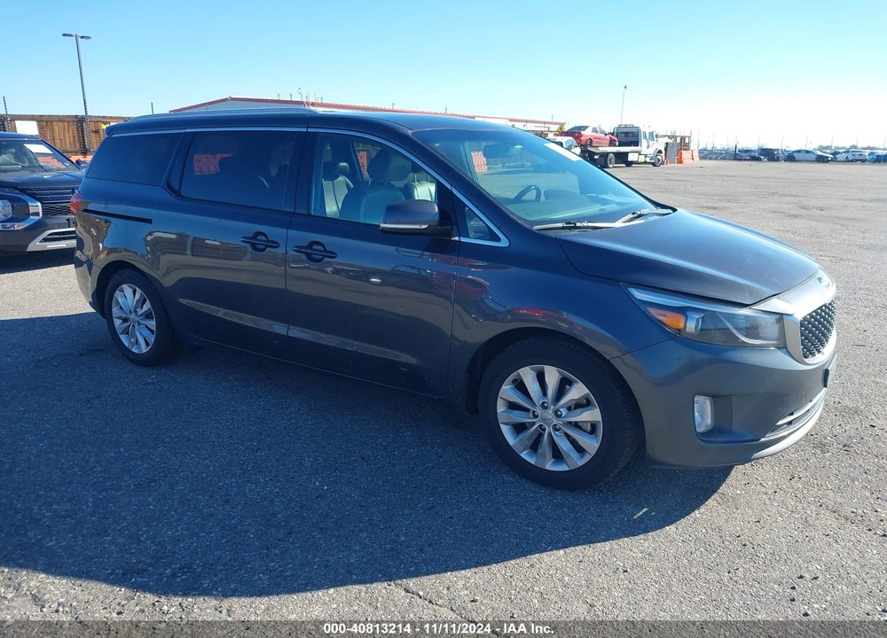 2016 KIA SEDONA EX VIN: KNDMC5C15G6138084