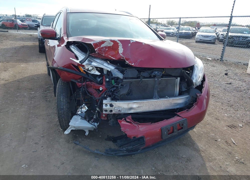 2017 NISSAN MURANO SL VIN: 5N1AZ2MH5HN163436