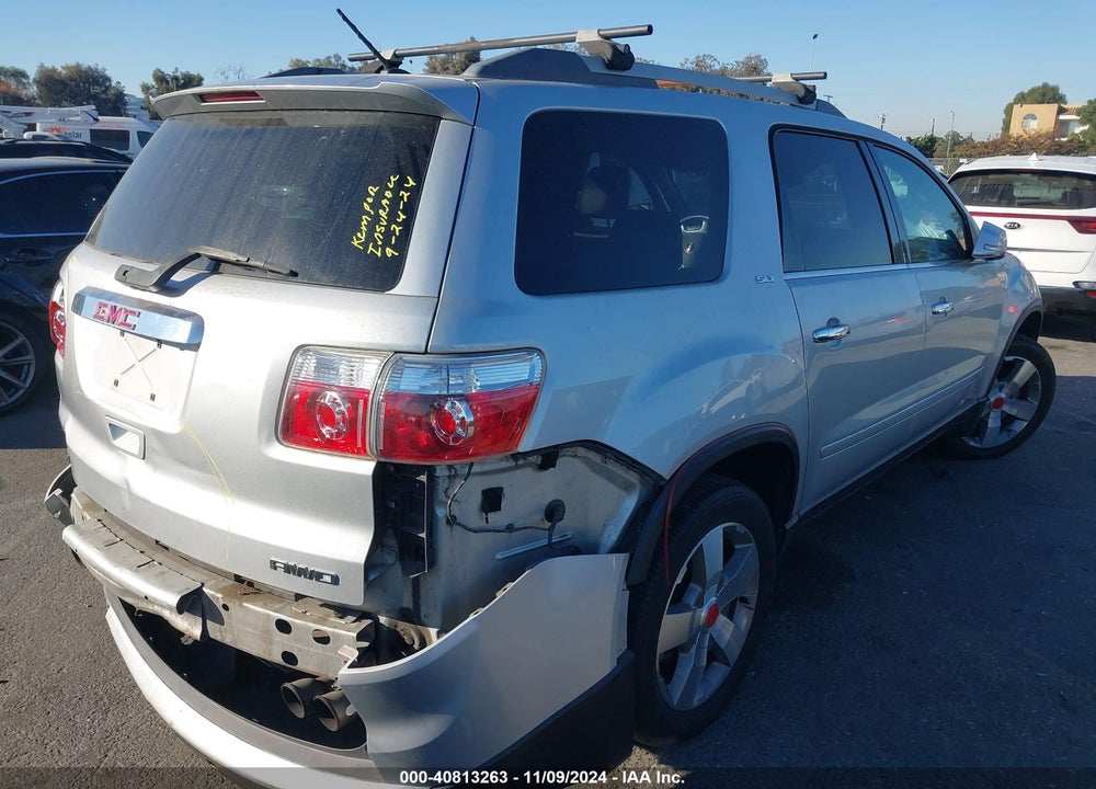2010 GMC ACADIA SLT-1 VIN: 1GKLVMED0AJ141202