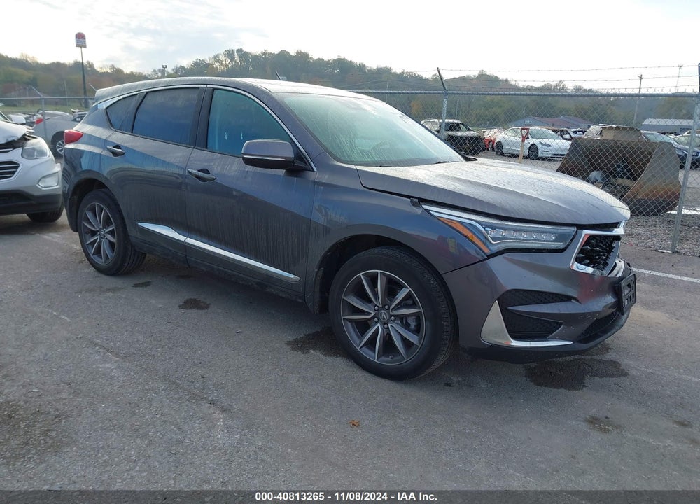 2020 ACURA RDX TECHNOLOGY PACKAGE VIN: 5J8TC2H54LL040814