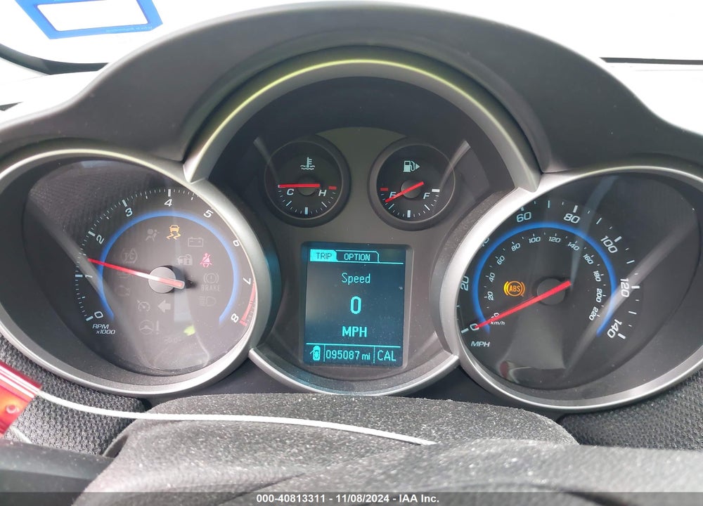 2015 CHEVROLET CRUZE 1LT MANUAL VIN: 1G1PD5SB6F7300004