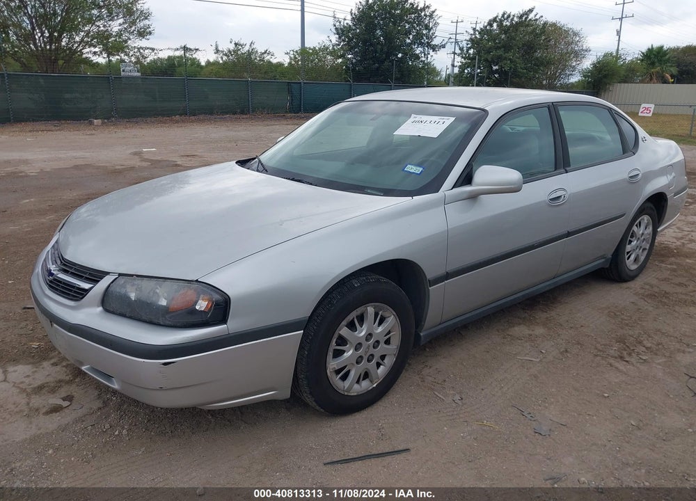 2002 CHEVROLET IMPALA VIN: 2G1WF52EX29252368
