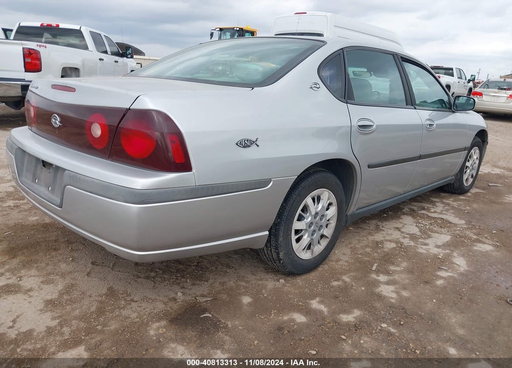 2002 CHEVROLET IMPALA VIN: 2G1WF52EX29252368
