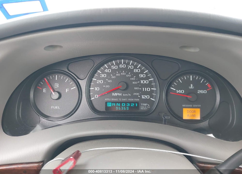 2002 CHEVROLET IMPALA VIN: 2G1WF52EX29252368