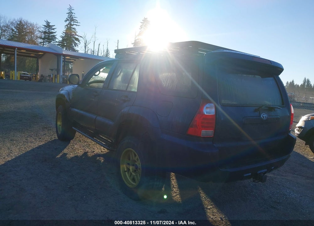 2006 TOYOTA 4RUNNER LIMITED V6 VIN: JTEBU17R460096677