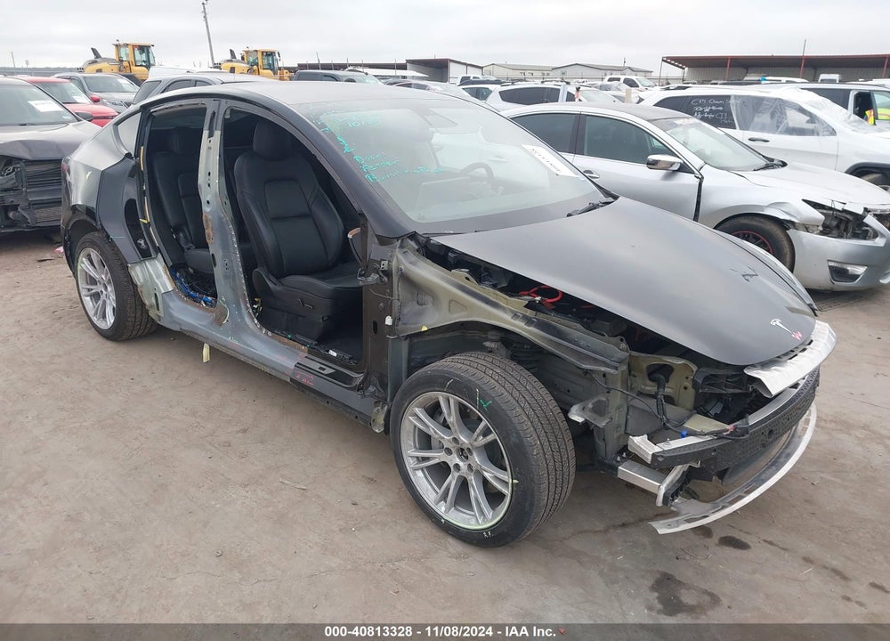 2021 TESLA MODEL Y LONG RANGE DUAL MOTOR ALL-WHEEL DRIVE VIN: 5YJYGDEE8MF281224