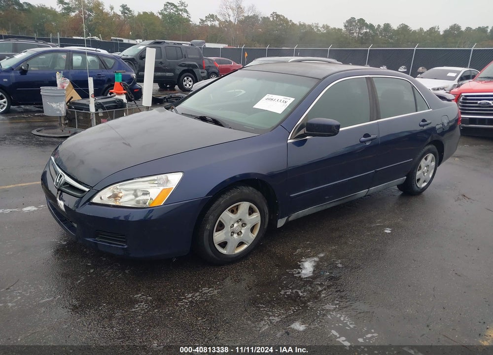 2007 HONDA ACCORD 2.4 LX VIN: 1HGCM56437A058490