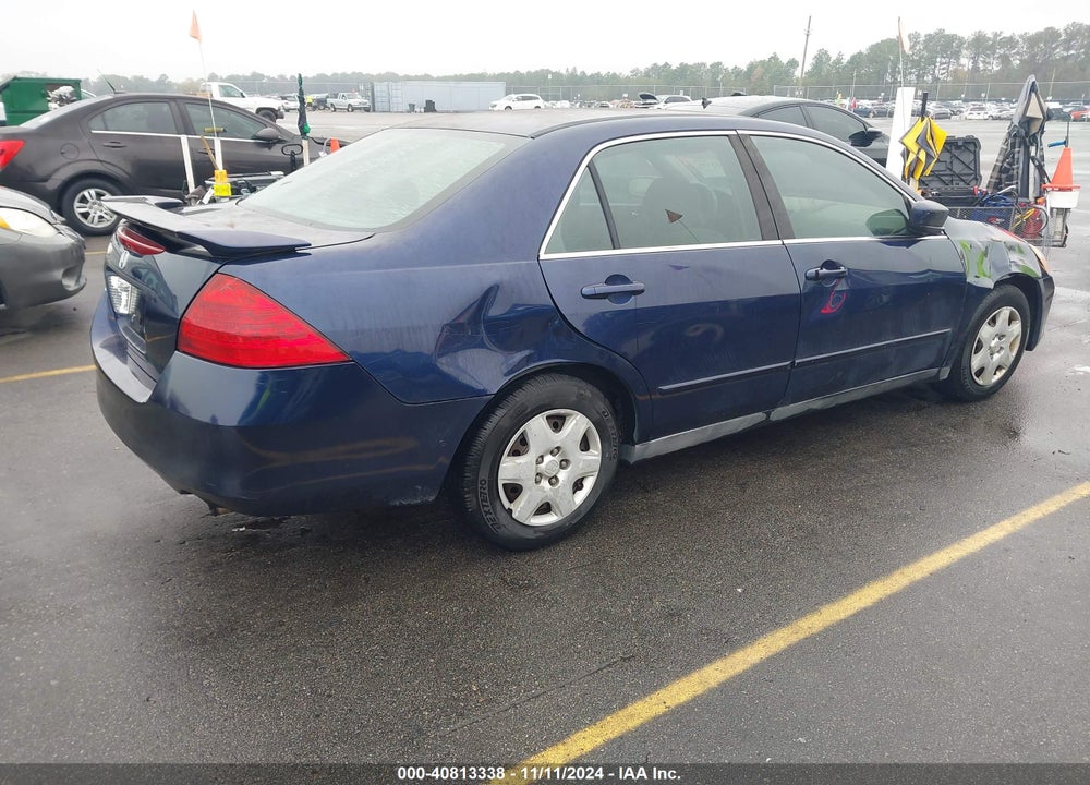 2007 HONDA ACCORD 2.4 LX VIN: 1HGCM56437A058490