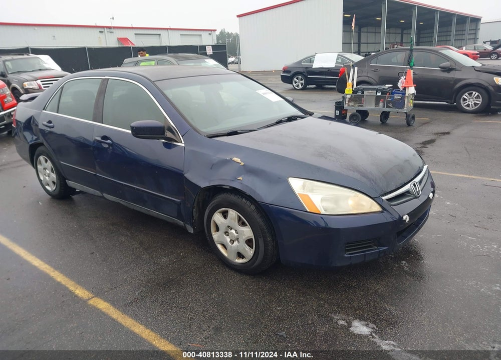 2007 HONDA ACCORD 2.4 LX VIN: 1HGCM56437A058490