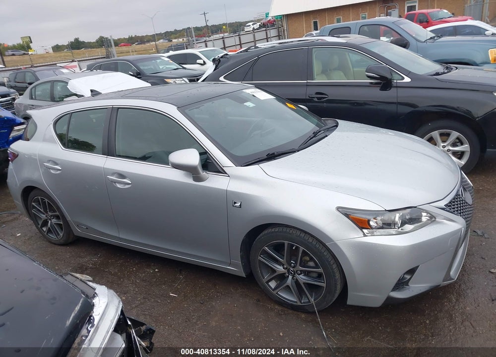 2014 LEXUS CT 200H VIN: JTHKD5BH1E2175431