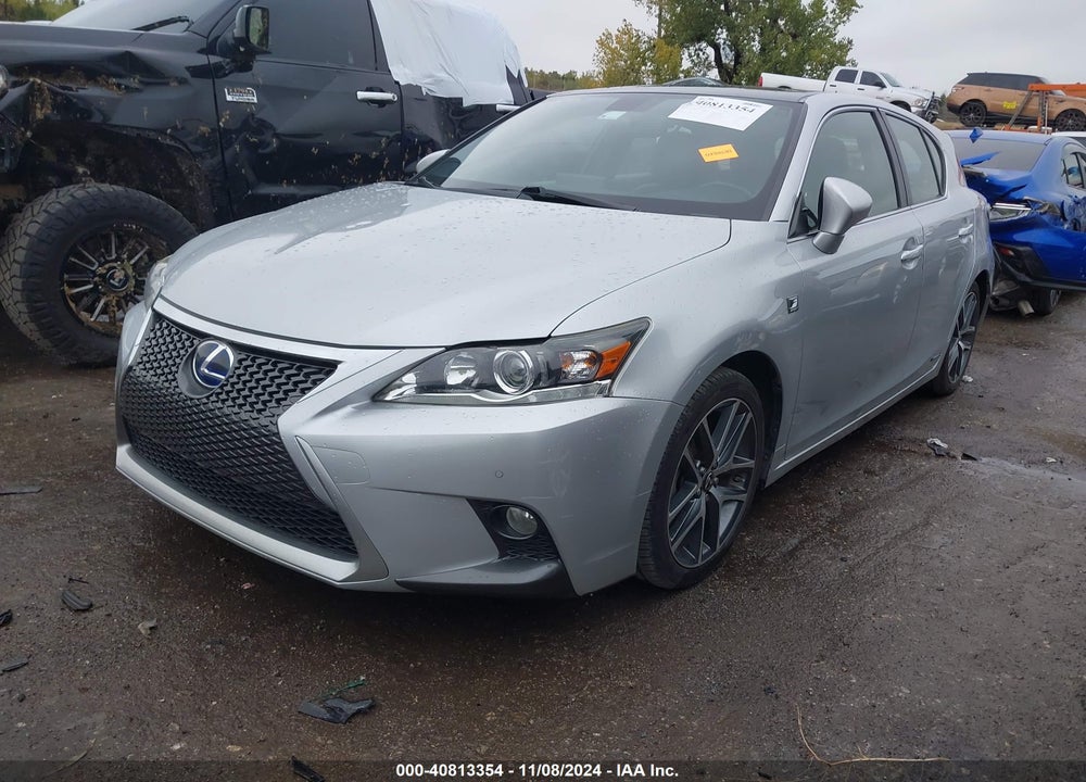 2014 LEXUS CT 200H VIN: JTHKD5BH1E2175431