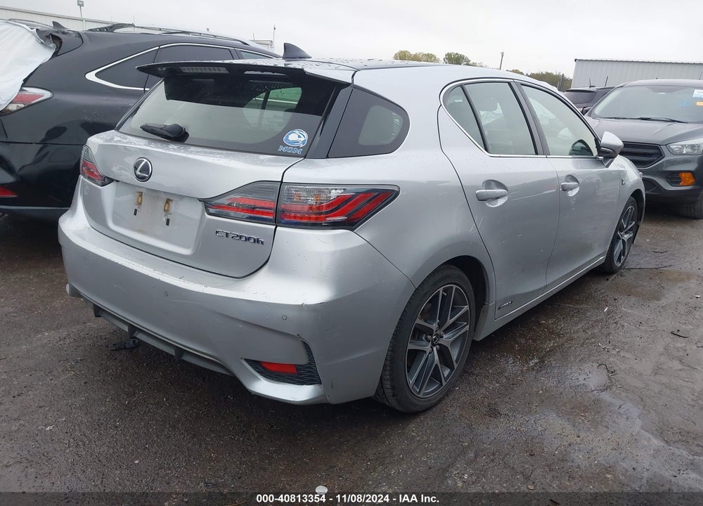 2014 LEXUS CT 200H VIN: JTHKD5BH1E2175431