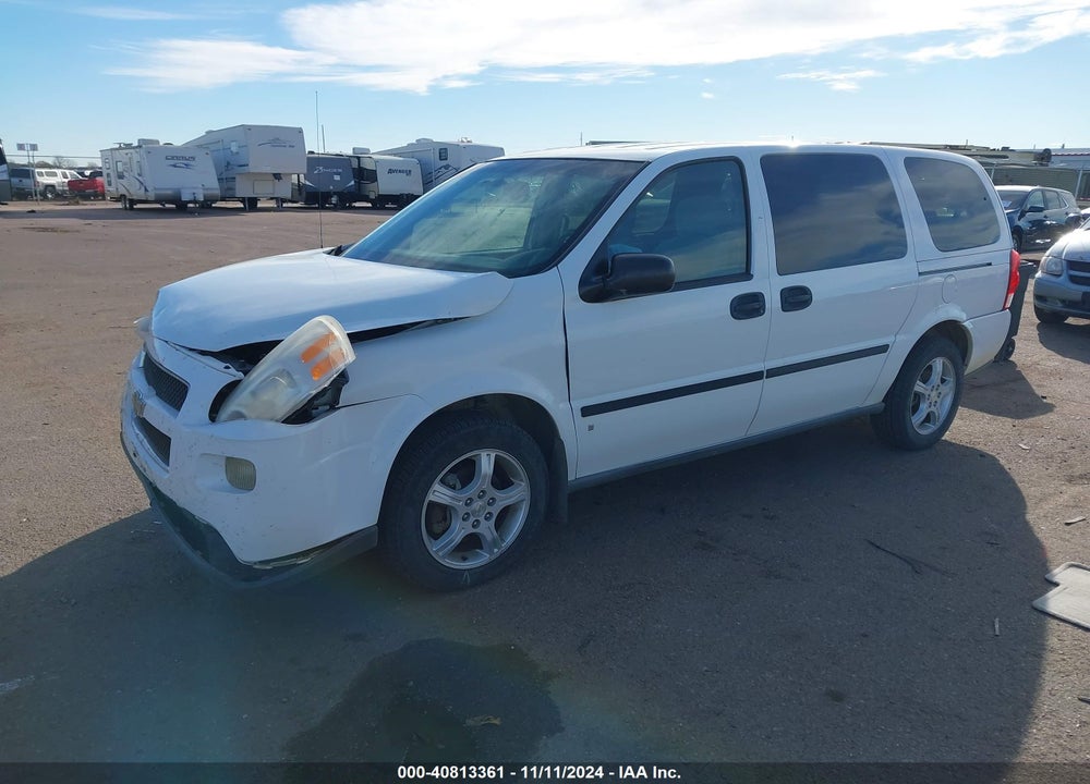 2007 CHEVROLET UPLANDER LS VIN: 1GNDV23107D114982