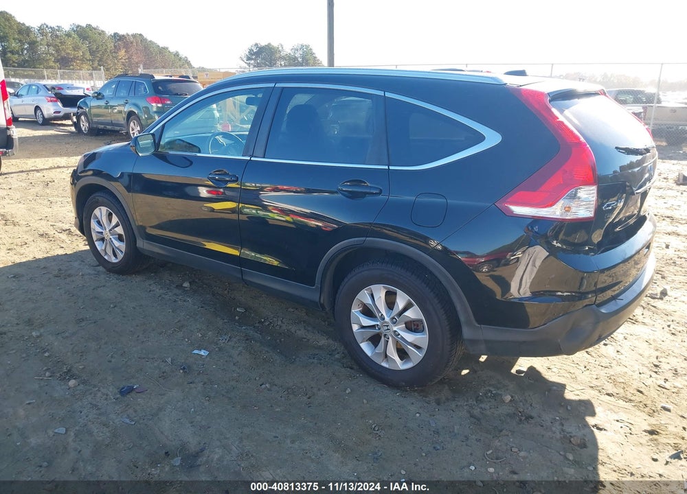 2013 HONDA CR-V EX-L VIN: 2HKRM4H78DH600150