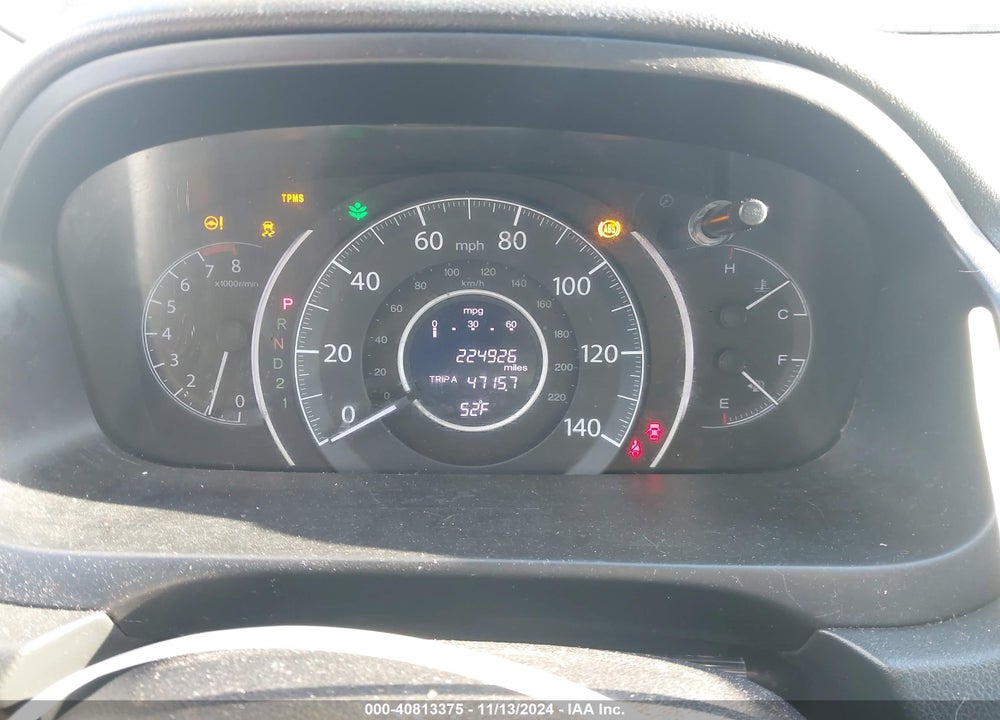 2013 HONDA CR-V EX-L VIN: 2HKRM4H78DH600150