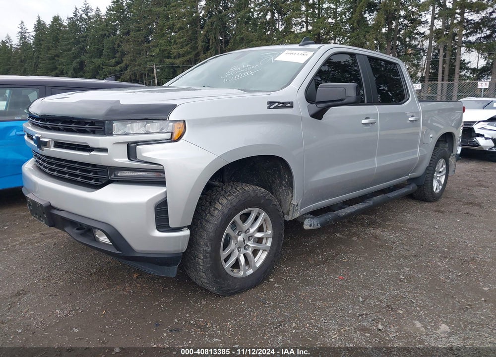2020 CHEVROLET SILVERADO 1500 4WD SHORT BED RST/4WD STANDARD BED RST VIN: 1GCUYEED7LZ346937