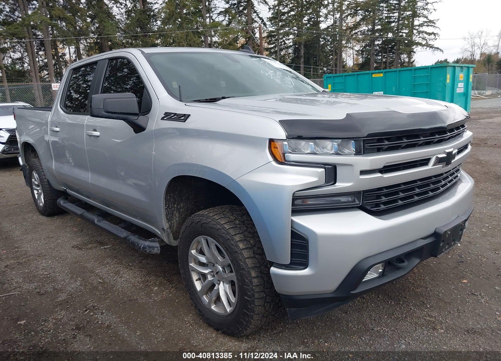 2020 CHEVROLET SILVERADO 1500 4WD SHORT BED RST/4WD STANDARD BED RST VIN: 1GCUYEED7LZ346937