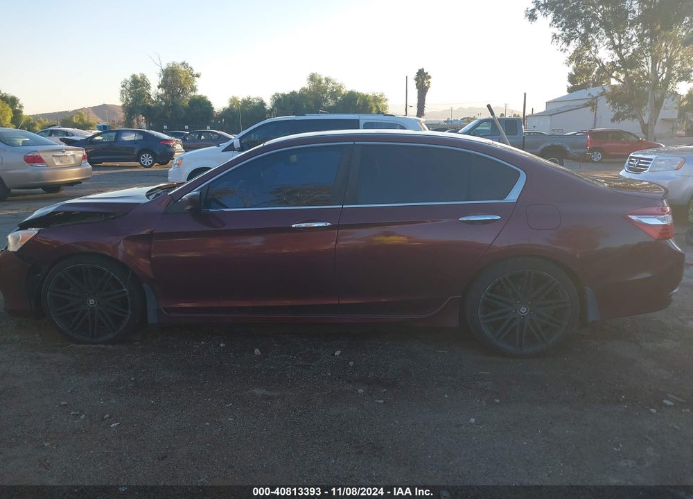 2016 HONDA ACCORD SPORT VIN: 1HGCR2F56GA016291