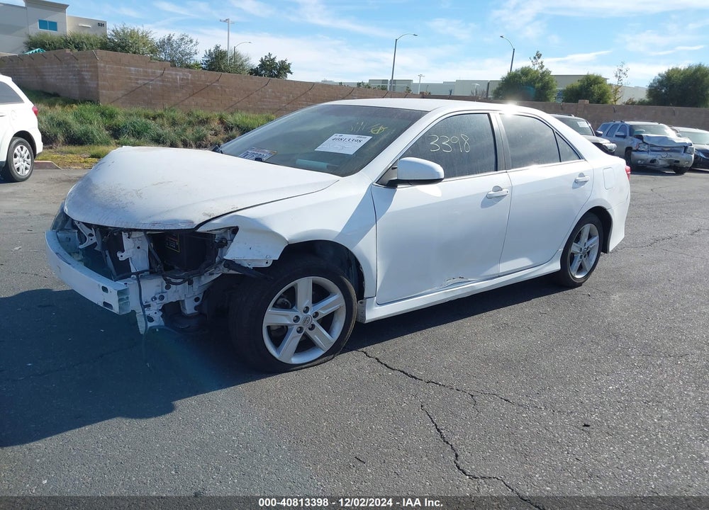 2013 TOYOTA CAMRY SE VIN: 4T1BF1FK3DU250249
