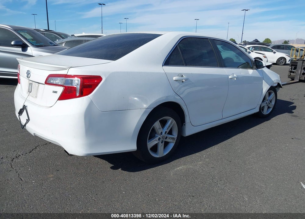 2013 TOYOTA CAMRY SE VIN: 4T1BF1FK3DU250249