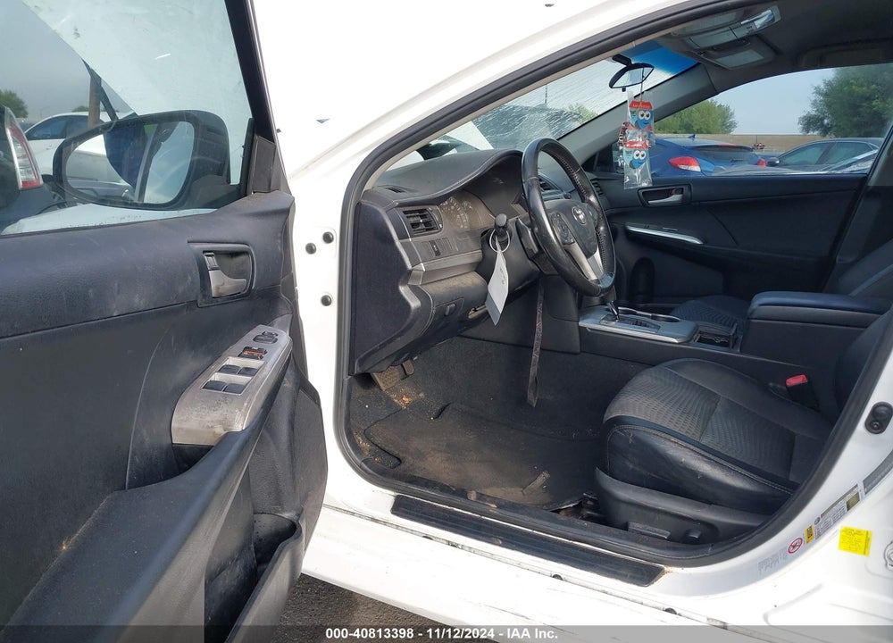 2013 TOYOTA CAMRY SE VIN: 4T1BF1FK3DU250249