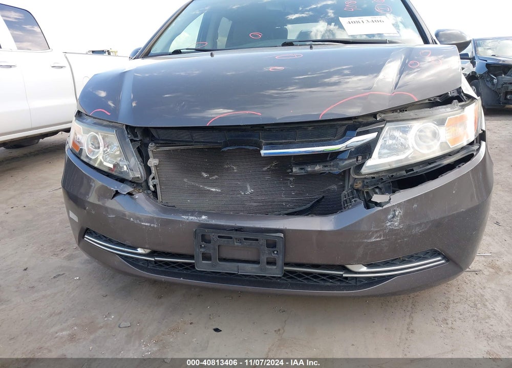 2017 HONDA ODYSSEY EX-L VIN: 5FNRL5H69HB012486